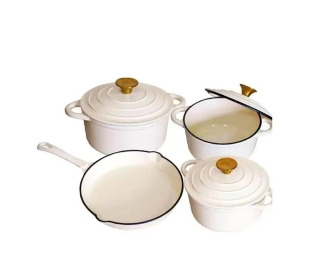 7pcs Cast Iron Cookware Set